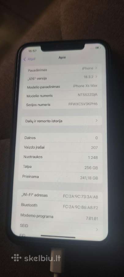 iPhone XS Max, XS, 7 Plus - nuotraukos Nr. 4