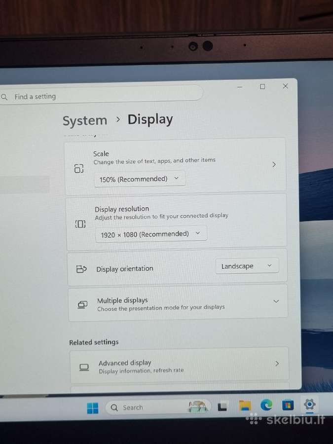 Lenovo Thinkpad T14s Gen 2 – i7 Touch - nuotraukos Nr. 9