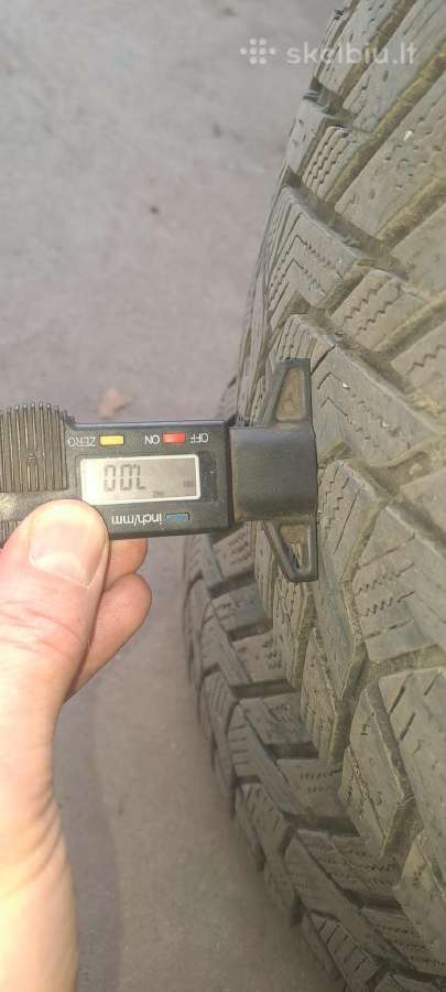 R16 naudotos padangos hankook ,žieminės ,4 vnt. - nuotraukos Nr. 8