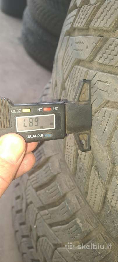 R16 naudotos padangos hankook ,žieminės ,4 vnt. - nuotraukos Nr. 4