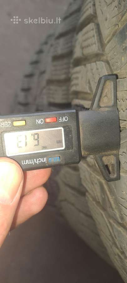 R16 naudotos padangos hankook ,žieminės ,4 vnt. - nuotraukos Nr. 10