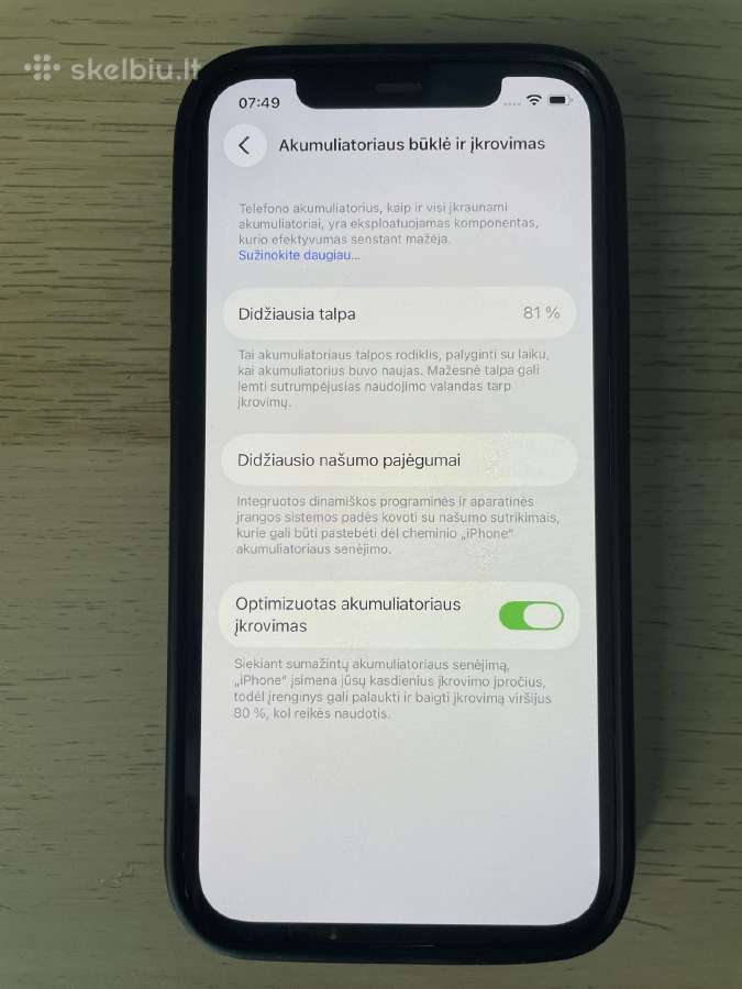 iPhone 12 128gb viskas originalu apple - nuotraukos Nr. 3