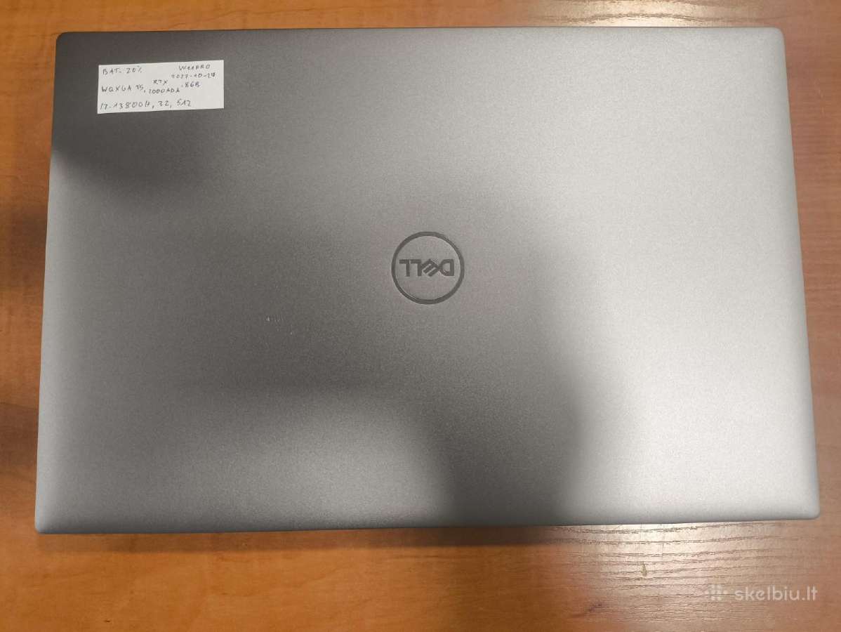 Precision 14" Qhd+ Ts 500 Nit i7-13800h 2027-10-27 - nuotraukos Nr. 3