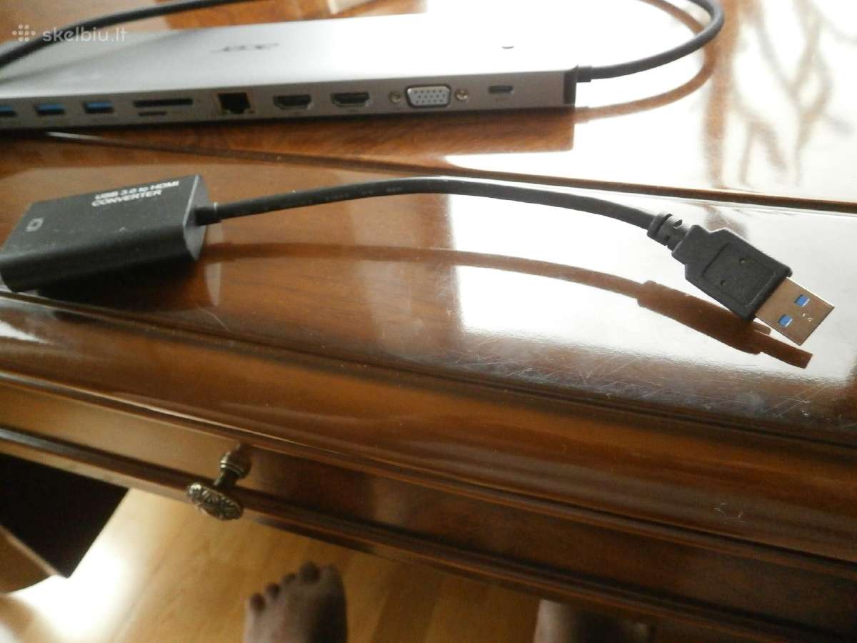 Jungčių stotelė Acer Acg-dck-c-1( dokas)+kabeliai - nuotraukos Nr. 11