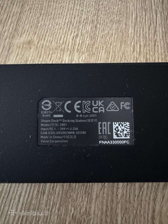 Oficialus Steam Deck Docking Station - nuotraukos Nr. 4