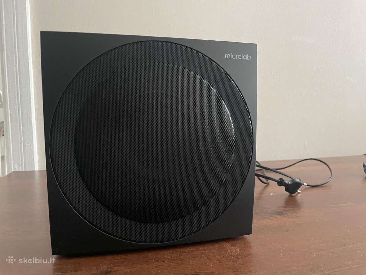 Idealios būklės Microlab M-300bt Speaker - nuotraukos Nr. 5