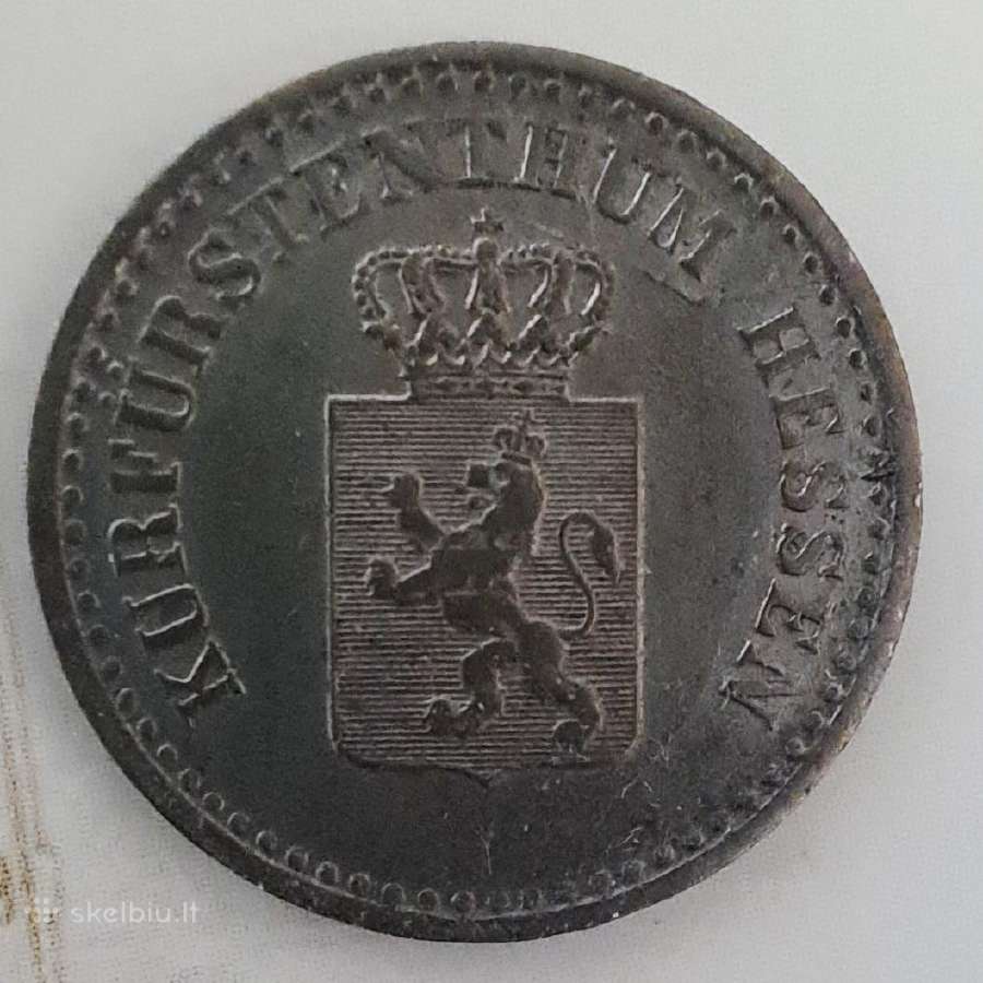 1855 Hesenas 1 grašis - nuotraukos Nr. 2