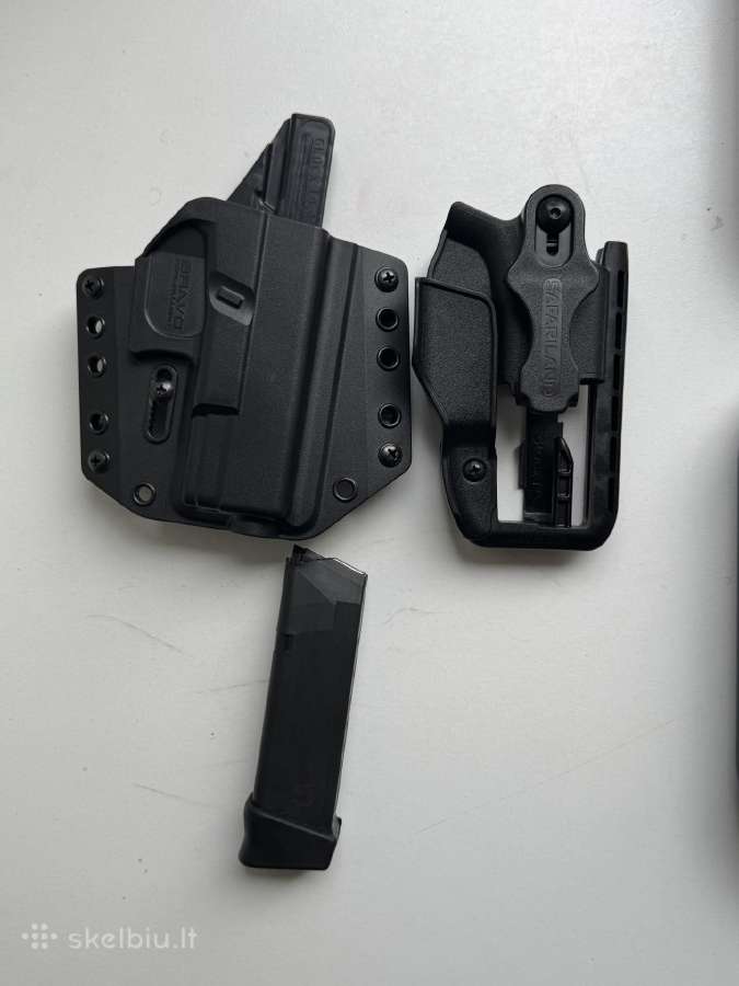 Glock 19 Gen6 ir Priedai Safariland Bravo Concealm - nuotraukos Nr. 2
