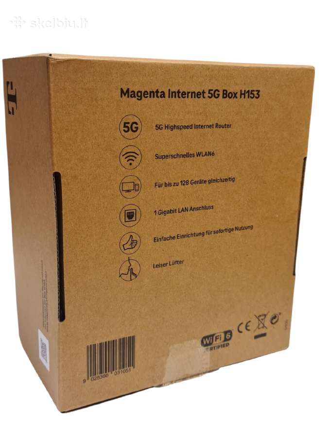 Huawei (Brovi) H153-381 5G Wi-fi 6 maršrutizatoriu - nuotraukos Nr. 8