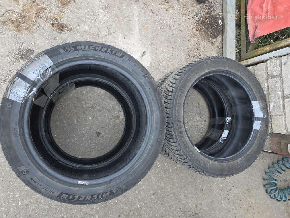 245/45r18 x2; 275/40r18 x2 Pilot Alpin5 Michelin - nuotraukos Nr. 3