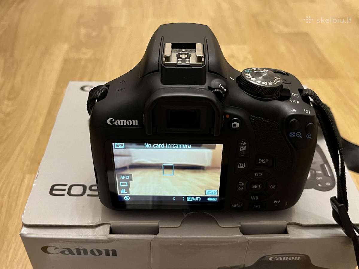 Canon EOS 2000d / 18-55mm / Wi-fi / 4k kadrų - nuotraukos Nr. 7