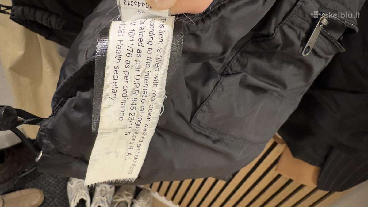 The North Face 700 Nuptse 1996 juoda striuke - nuotraukos Nr. 13