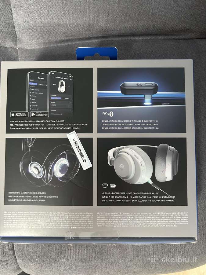 Steelseries arctis nova 3 wireless - nuotraukos Nr. 2