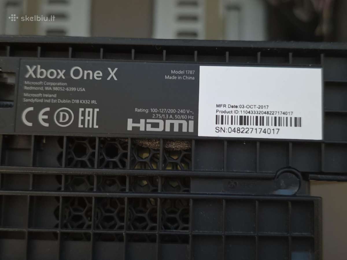 Xbox One x - nuotraukos Nr. 2