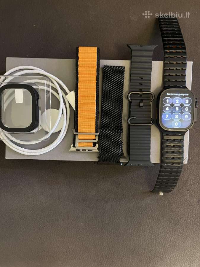 Apple Watch Ultra 2 49mm Black Titanium - nuotraukos Nr. 5