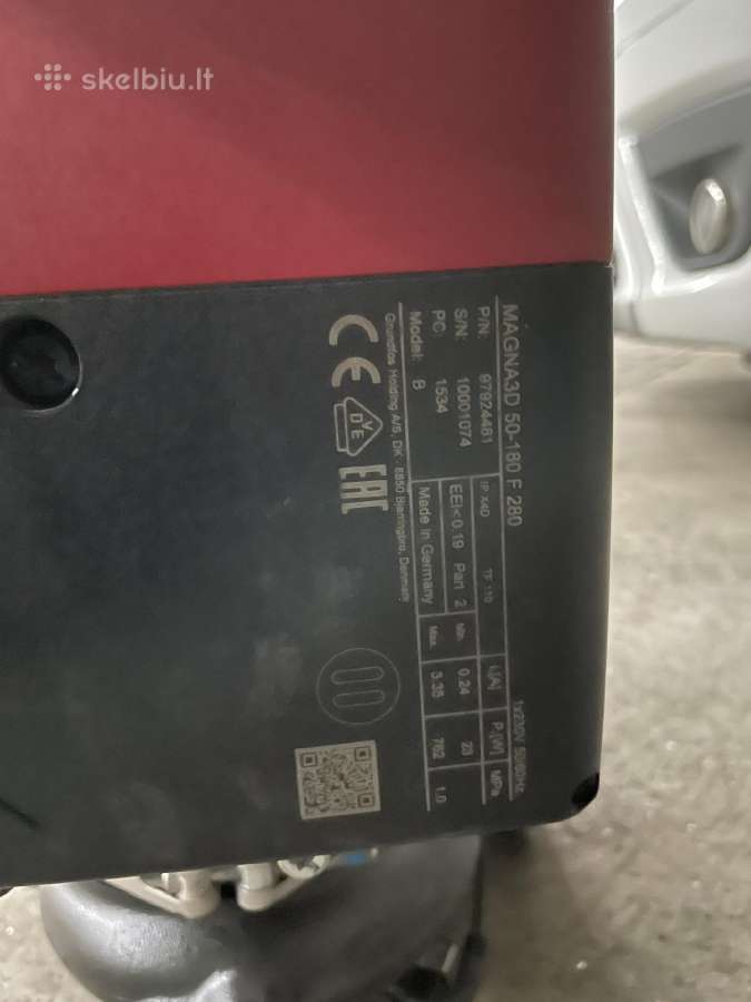 Grundfos magna3 D 50-180f - nuotraukos Nr. 5