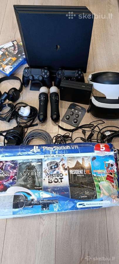 Ps4 pro 1t + Vr - nuotraukos Nr. 2