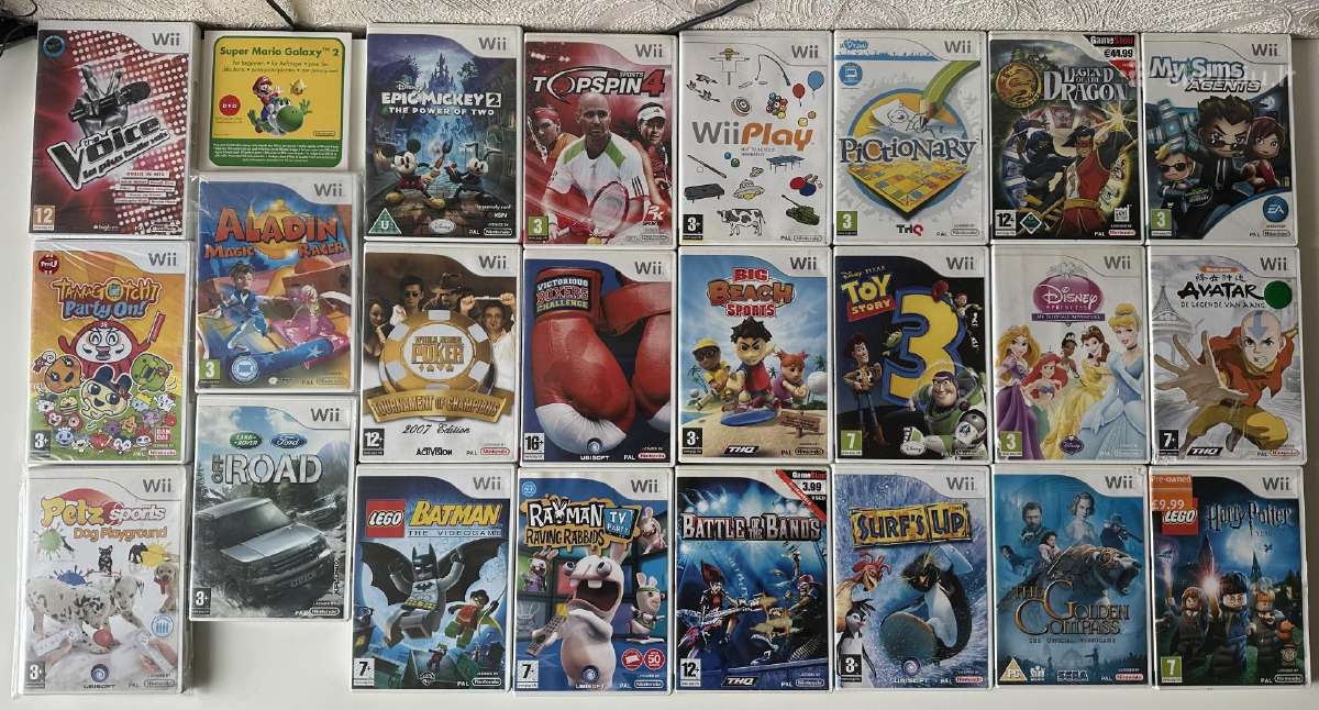 Nintendo Wii Zaidimu Rinkinys Pal, Nepasikartoja - nuotraukos Nr. 3