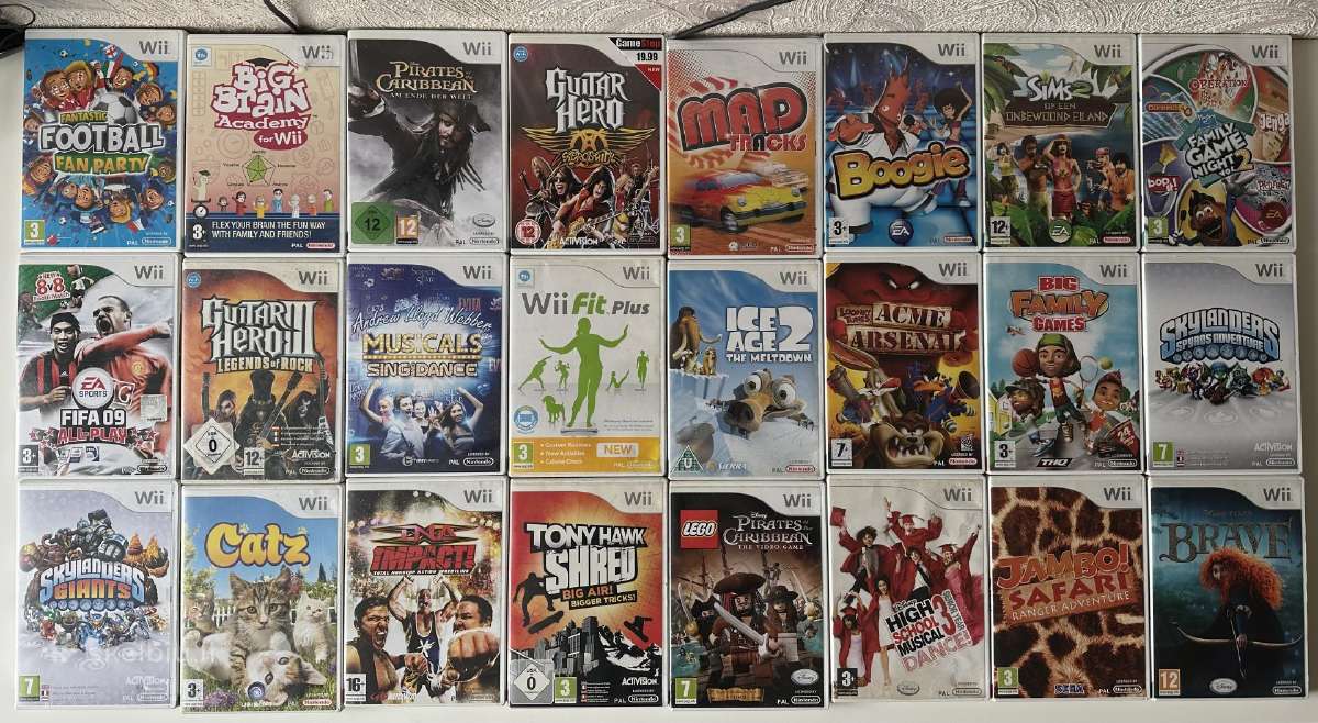 Nintendo Wii Zaidimu Rinkinys Pal, Nepasikartoja - nuotraukos Nr. 4