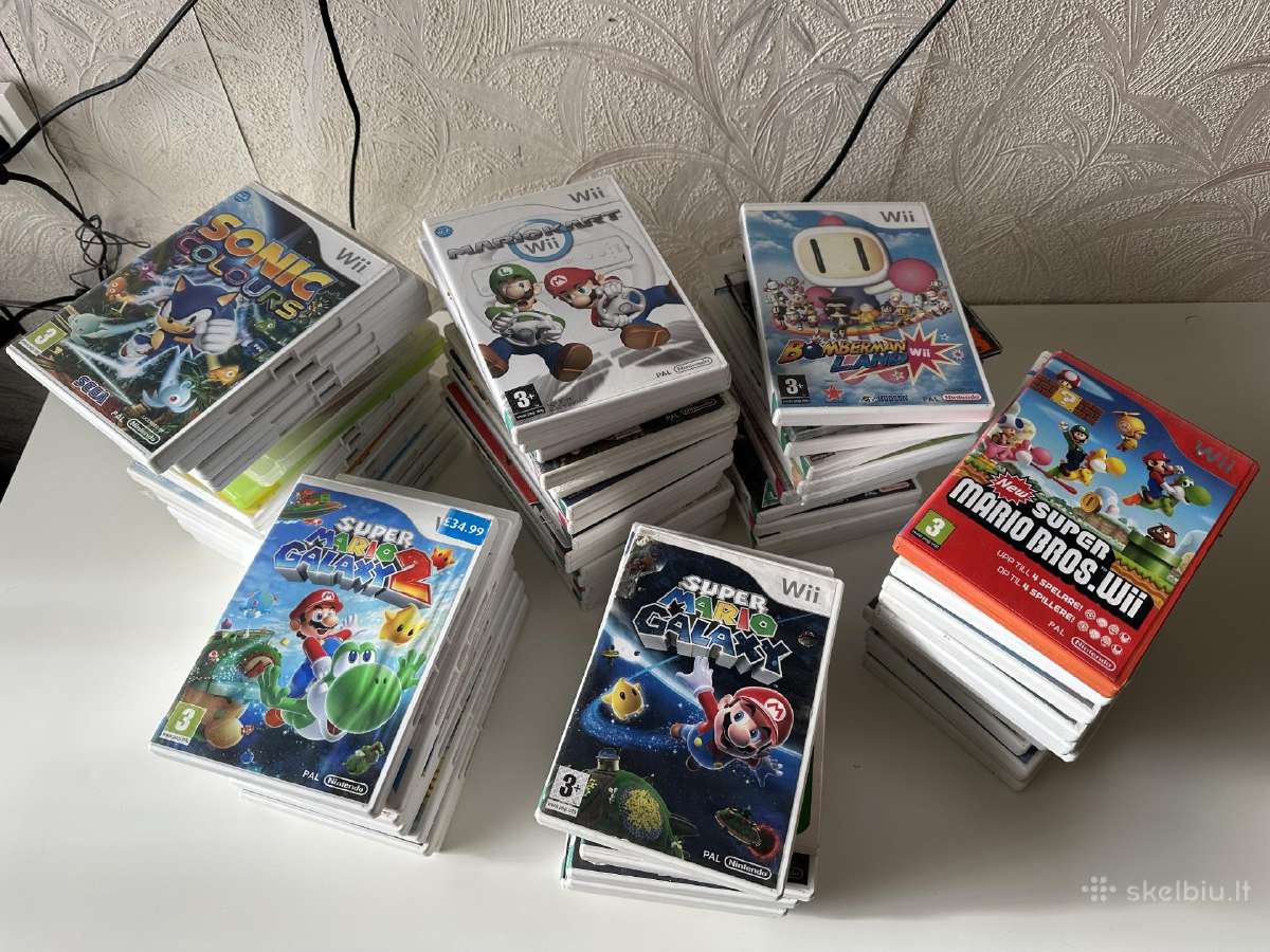 Nintendo Wii Zaidimu Rinkinys Pal, Nepasikartoja - nuotraukos Nr. 11