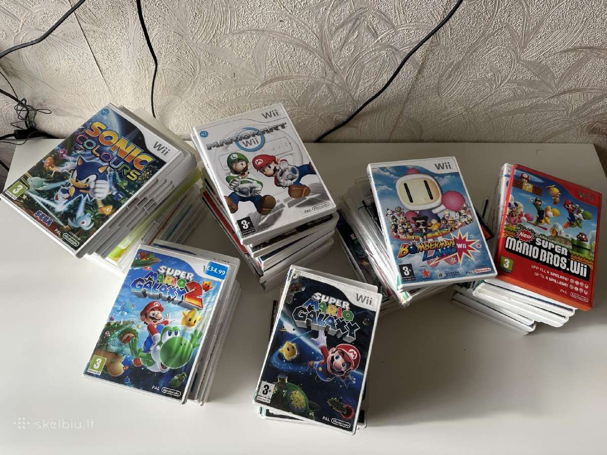 Nintendo Wii Zaidimu Rinkinys Pal, Nepasikartoja - nuotraukos Nr. 12