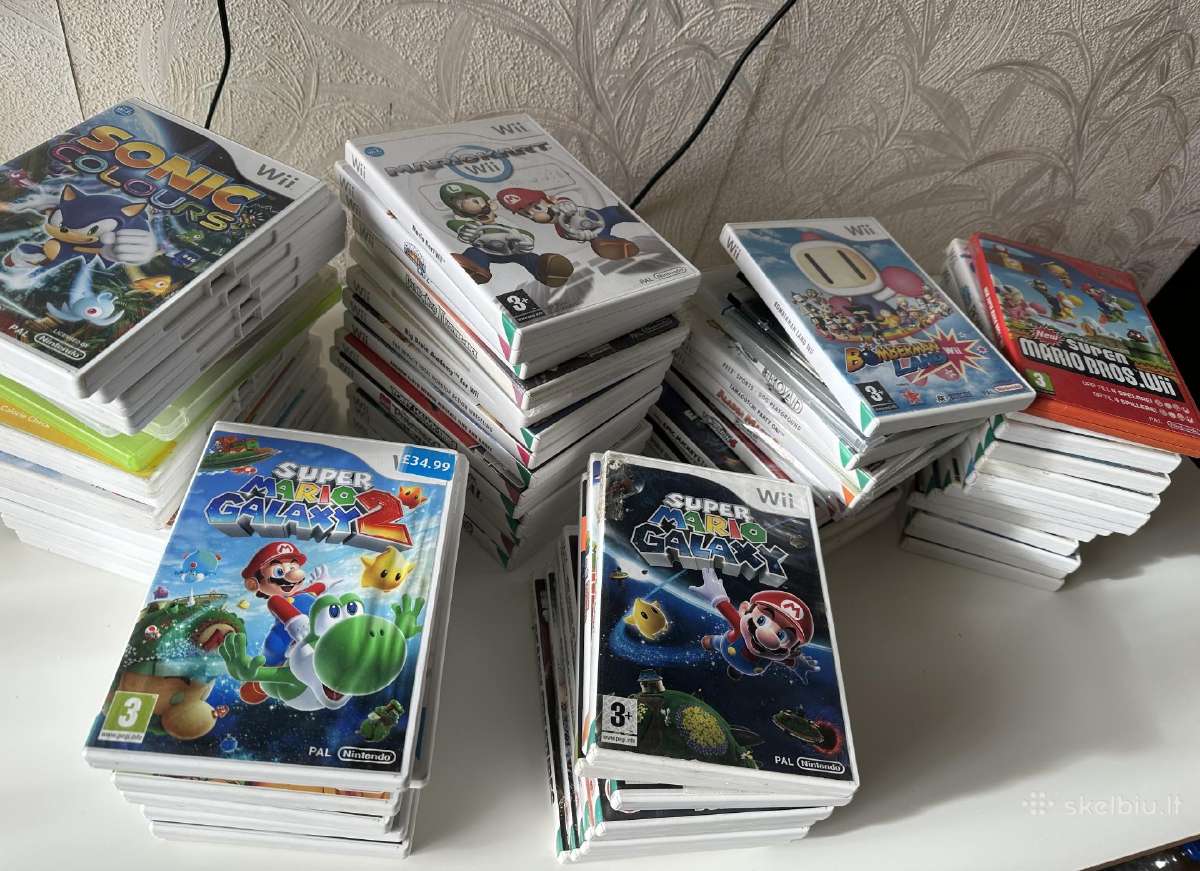 Nintendo Wii Zaidimu Rinkinys Pal, Nepasikartoja - nuotraukos Nr. 13