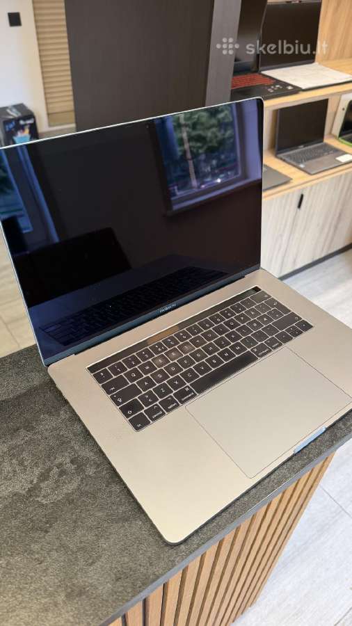 Tvarkingas MacBook Pro 15" 2018 16gb RAM, 256 GB - nuotraukos Nr. 2