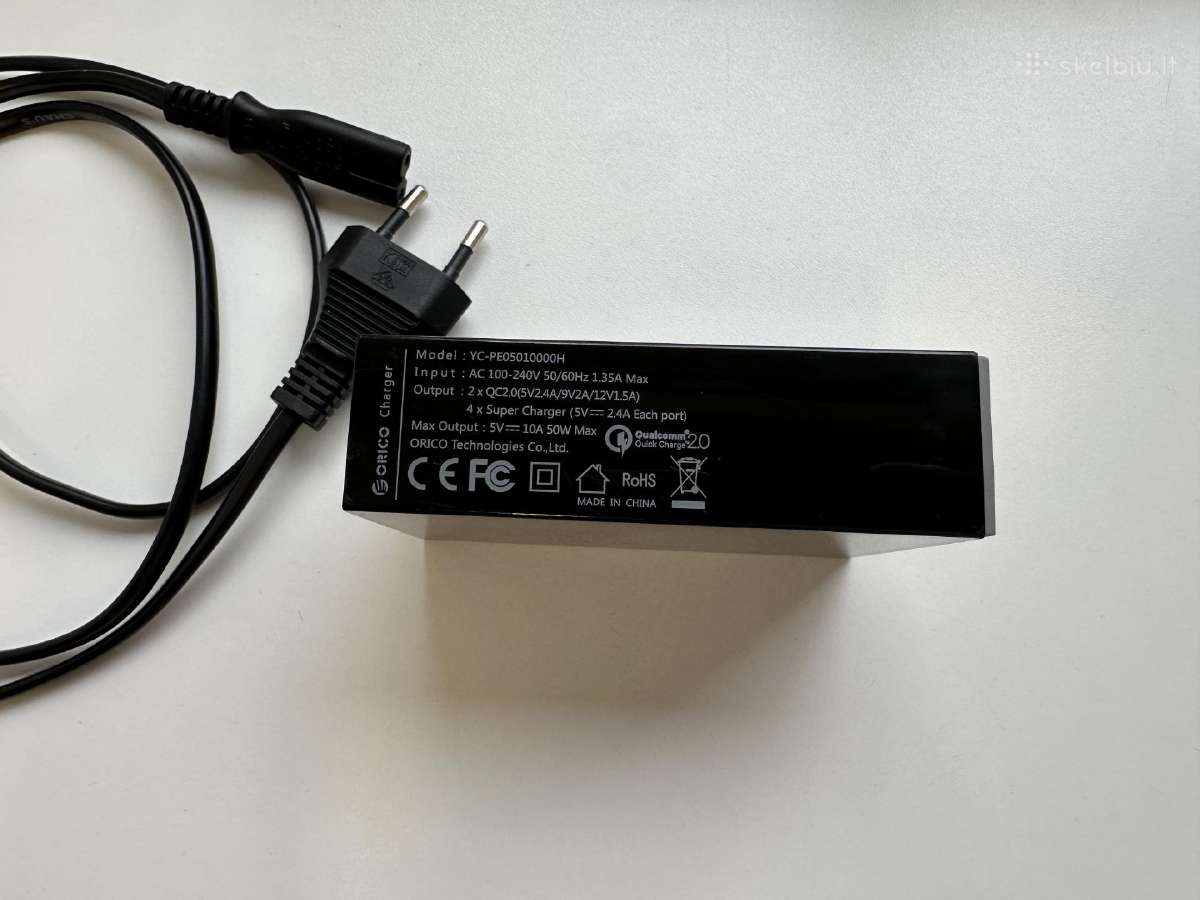 Usb įkroviklis Yc-pe05010000h (50w) - nuotraukos Nr. 2