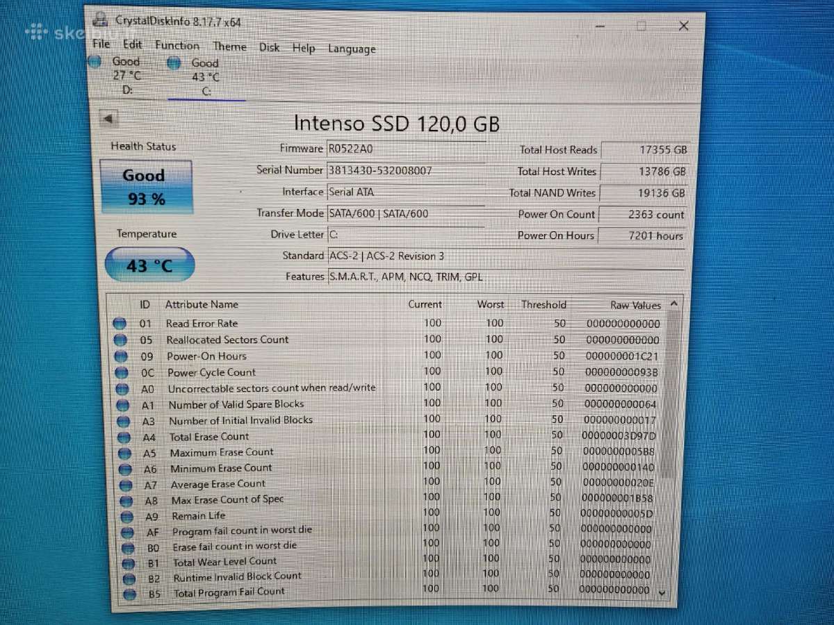 I7 3770, gtx 1060 3gb, 8gb RAM, 120gb SSD, 500 HDD - nuotraukos Nr. 11