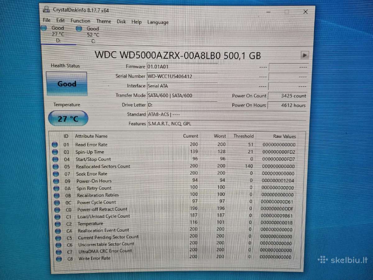 I7 3770, gtx 1060 3gb, 8gb RAM, 120gb SSD, 500 HDD - nuotraukos Nr. 12