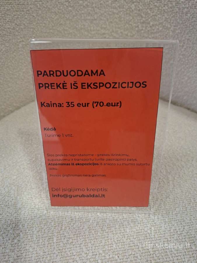 Valgomojo kėdė - nuotraukos Nr. 3