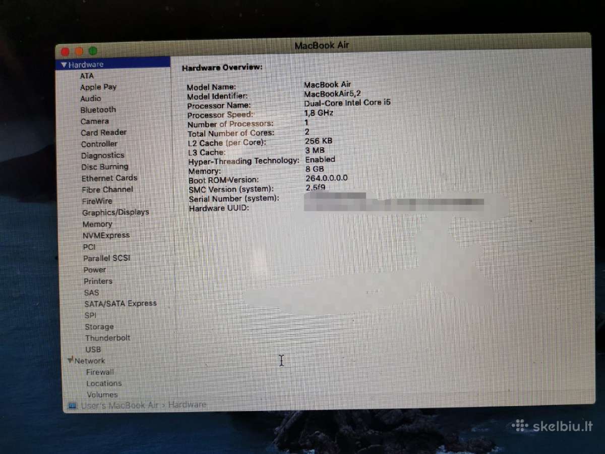 MacBook Air 2012 - nuotraukos Nr. 4