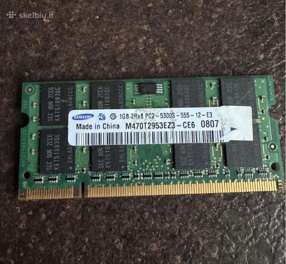 Ddr3 Ddr2 loptop - nuotraukos Nr. 3