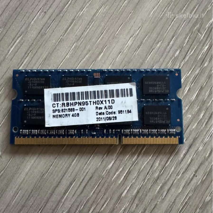 Ddr3 Ddr2 loptop - nuotraukos Nr. 4