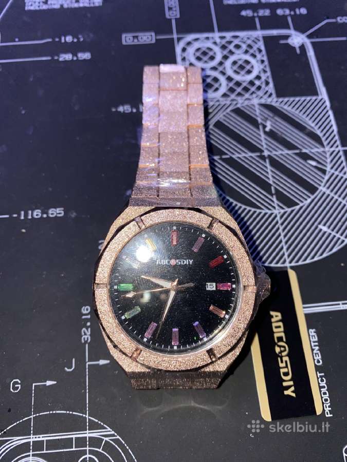 Rose Gold laikrodis - nuotraukos Nr. 2