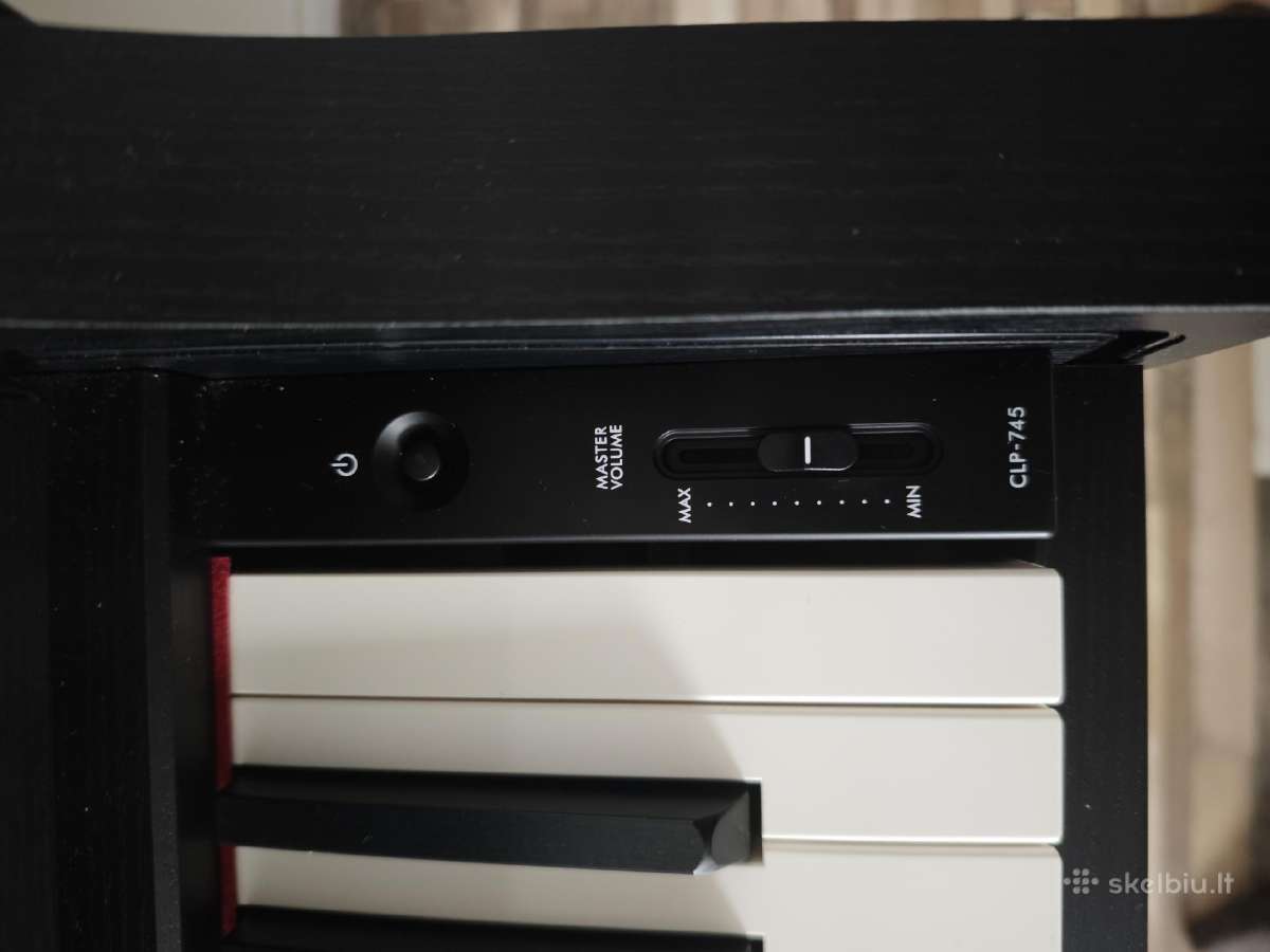 Yamaha clp 745 pianinas - nuotraukos Nr. 2