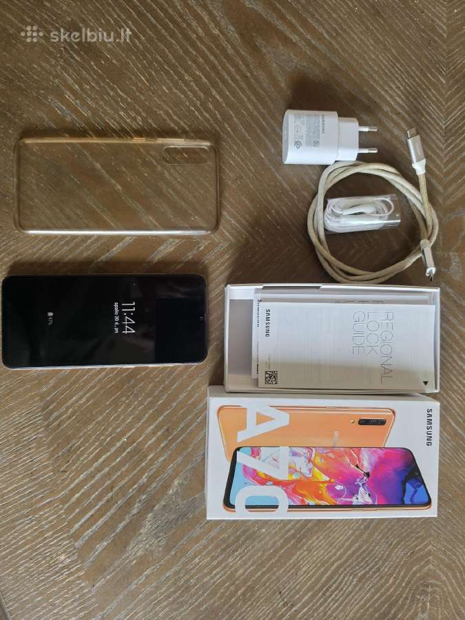 Parduodu mobiluji telefona Samsung Galaxy A-70 - nuotraukos Nr. 2