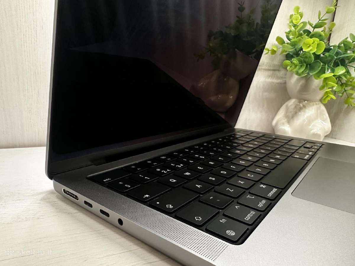 Apple MacBook Pro M2 2023 m. 14" Garantija 90d. - nuotraukos Nr. 4