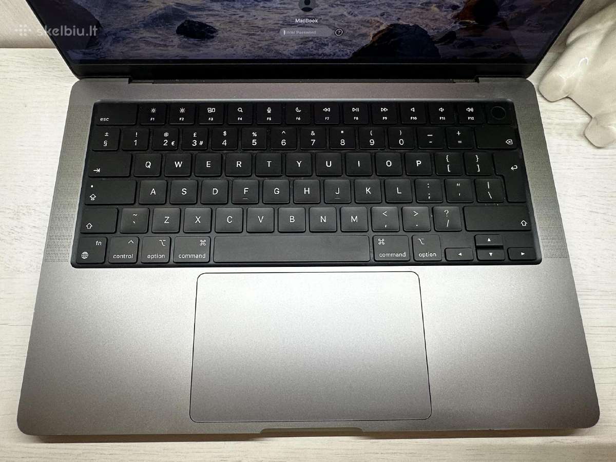 Apple MacBook Pro M2 2023 m. 14" Garantija 90d. - nuotraukos Nr. 2