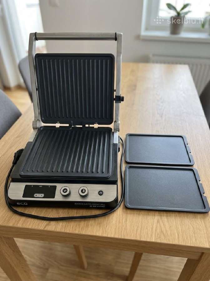 Elektrinis kontaktinis grilius Ecg Kg 1000 Gourmet - nuotraukos Nr. 2