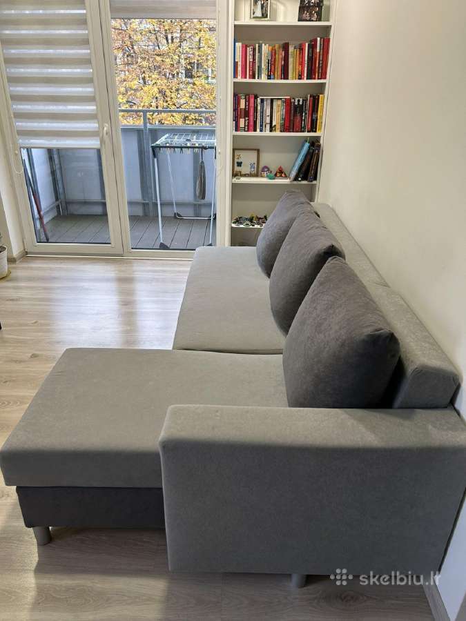 Tvarkingas pilkas minkštas kampas - 100 € - nuotraukos Nr. 3