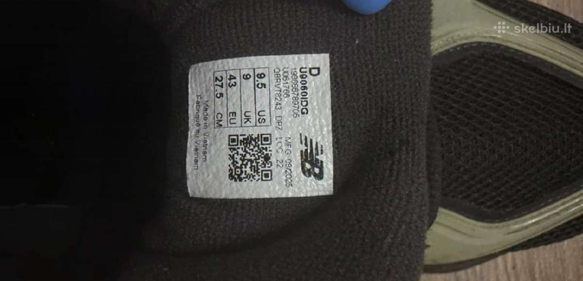 New Balance 9060 originalus sportbačiai - nuotraukos Nr. 3