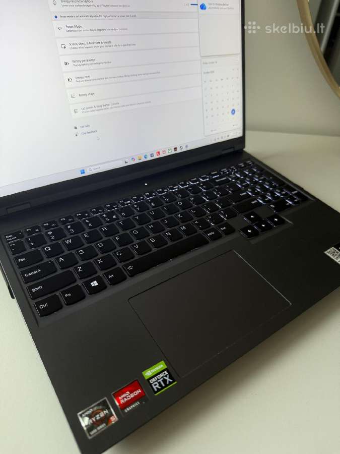 Lenovo Legion 5 Pro 16ach6h - nuotraukos Nr. 4