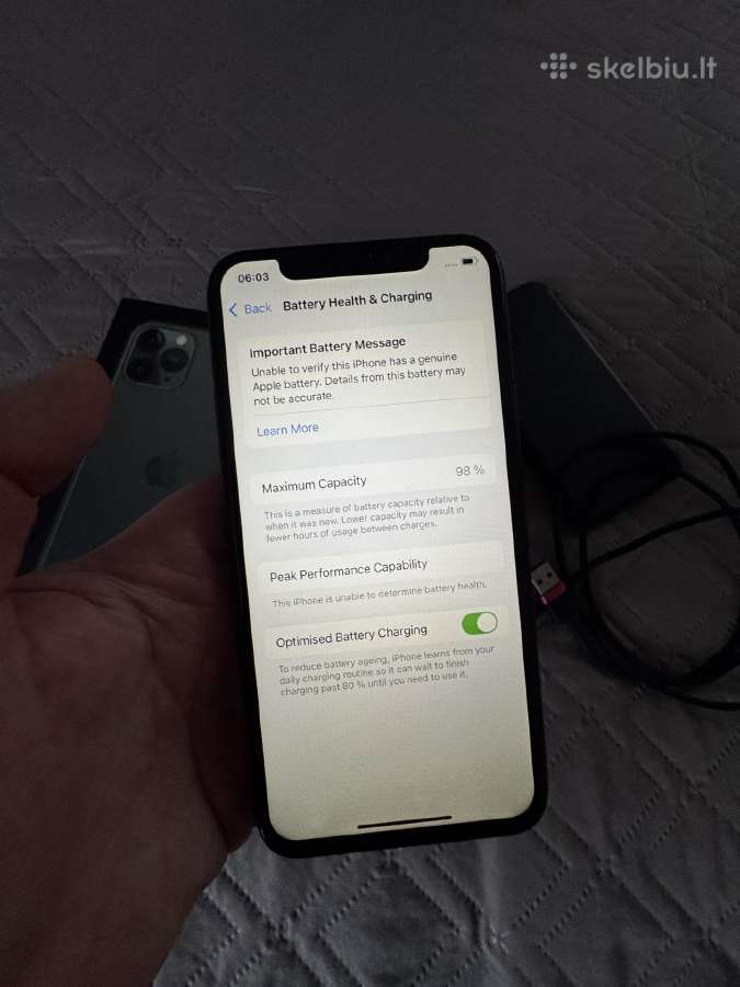 iPhone 11 Pro 256gb - nuotraukos Nr. 5