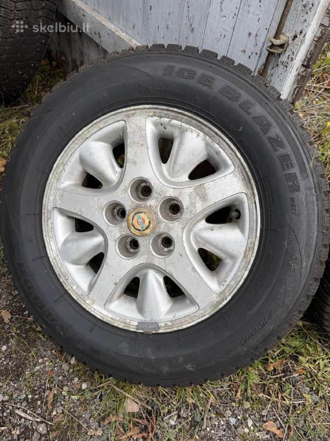 Padangos R15 su ratlankiais 4vnt. - nuotraukos Nr. 3