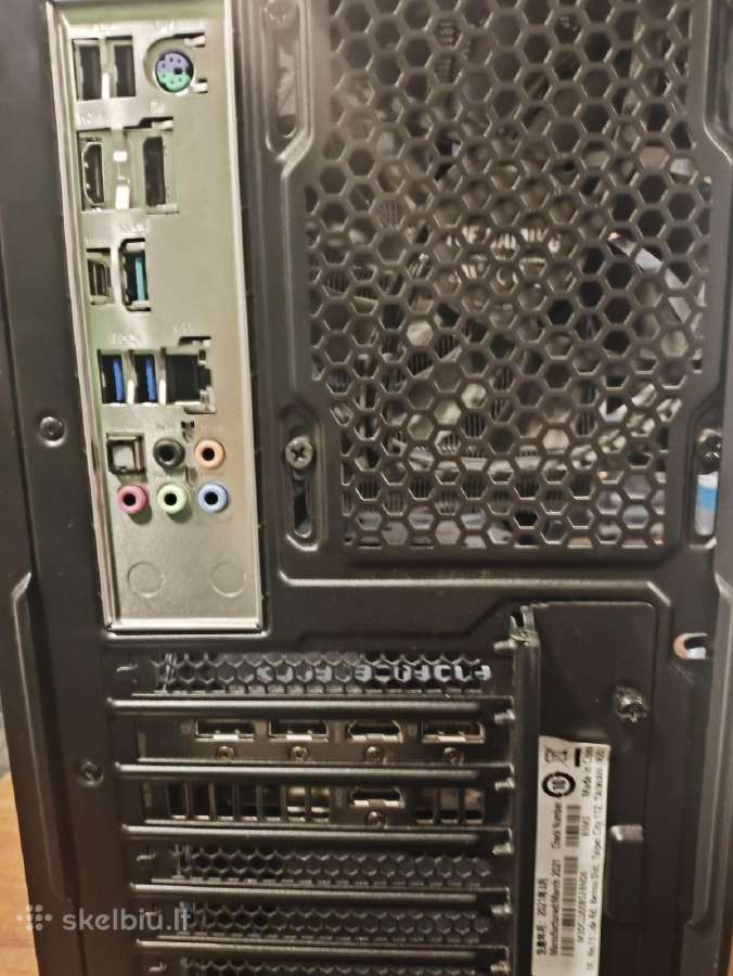 I5-11600k 32gb, Rtx 3060 12gb, 2*16gb, 1tb SSD - nuotraukos Nr. 3