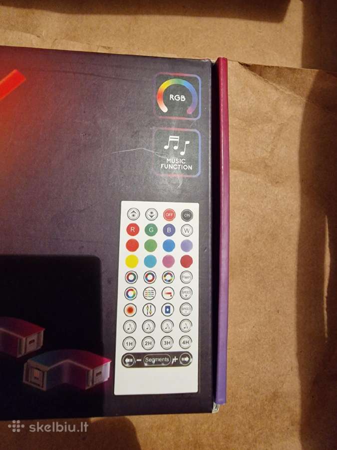 Linijinė lempa, sienų dekoracija, gaming LED Rgb - nuotraukos Nr. 2