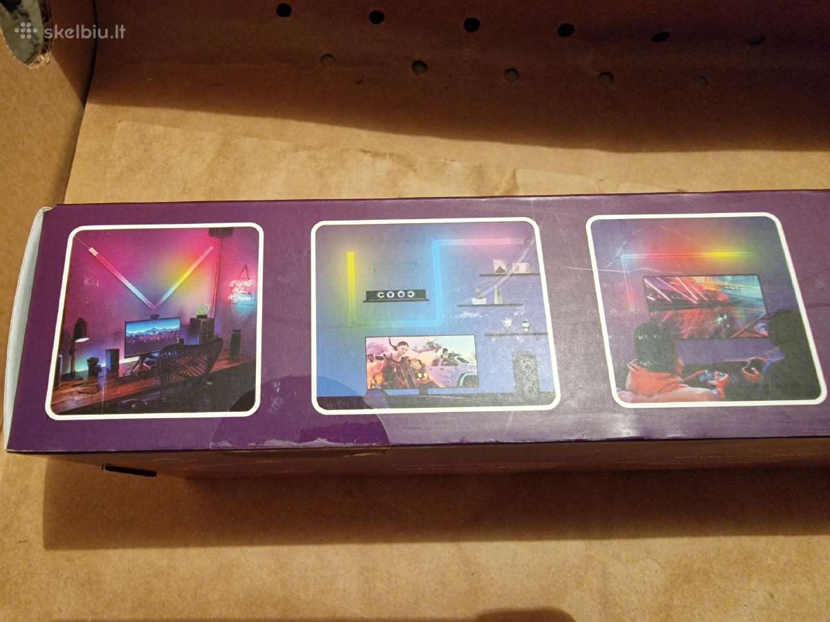 Linijinė lempa, sienų dekoracija, gaming LED Rgb - nuotraukos Nr. 3