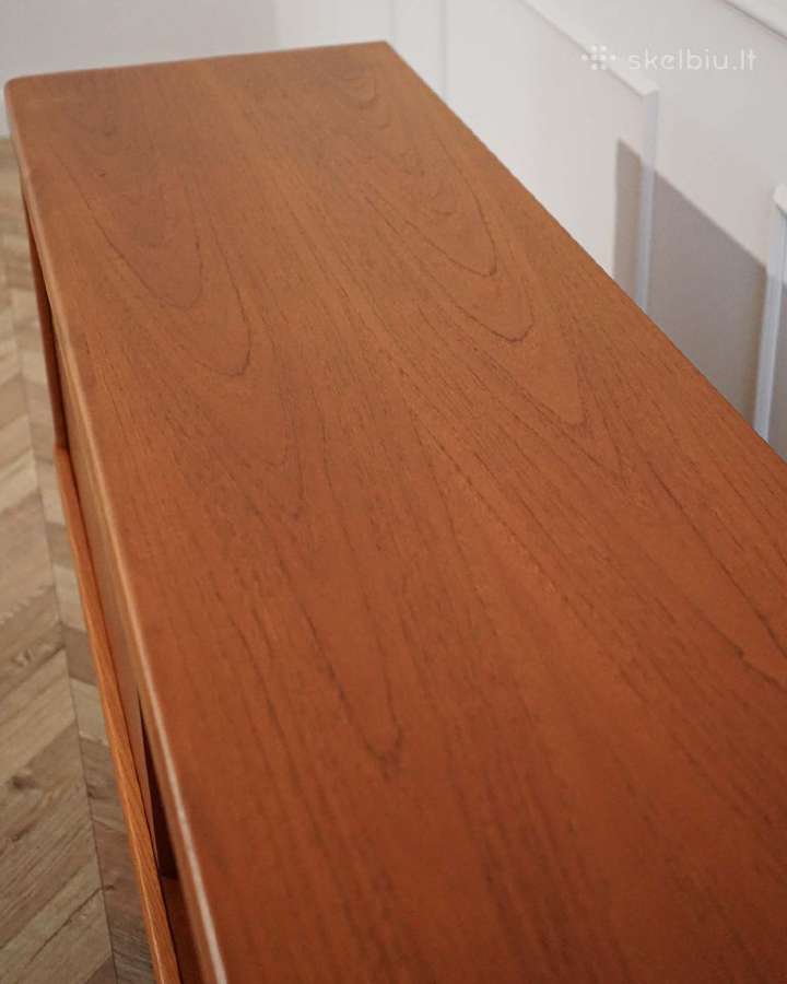Restauruota H. W. Klein tikmedžio komoda - nuotraukos Nr. 11