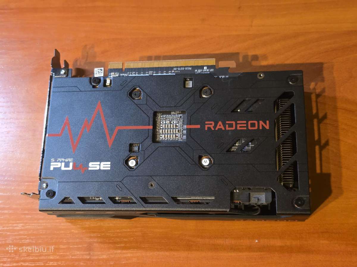 Sapphire Pulse Rx 6600 gpu vaizdo plokste - nuotraukos Nr. 2